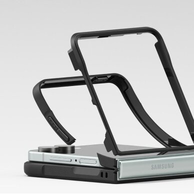 Samsung Galaxy Z Flip 7 dėklas Ringke Onyx Magnetic su MagSafe – juodas 5