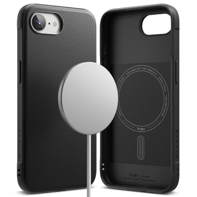 Ringke Onyx Magnetinis Magsafe iPhone 16e Dėklas - Juodas 1