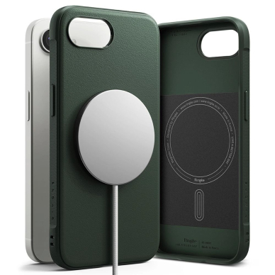 Ringke Onyx Magnetinis Magsafe iPhone 16e Dėklas - Žalias