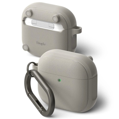 Ringke Onyx MagSafe Dėklas skirtas Apple AirPods 4 - Pilkas 1 Ringke Onyx MagSafe Dėklas skirtas Apple AirPods 4 - Pilkas 1