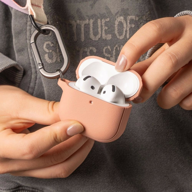 Ringke Onyx MagSafe Dėklas skirtas Apple AirPods 4 - Šviesiai Raudonas 6