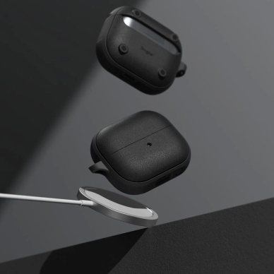 Ringke Onyx MagSafe dėklas skirtas Samsung Galaxy Buds 3 / 3 Pro - juodas 3