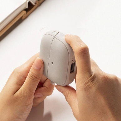 Samsung Galaxy Buds 3 / 3 Pro – Ringke Onyx MagSafe dėklas - Pilkas 4