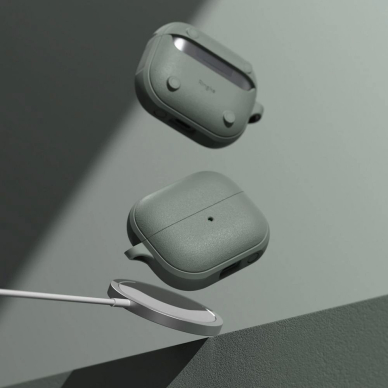Ringke Onyx MagSafe dėklas skirtas Samsung Galaxy Buds 3 / 3 Pro - žalias 2