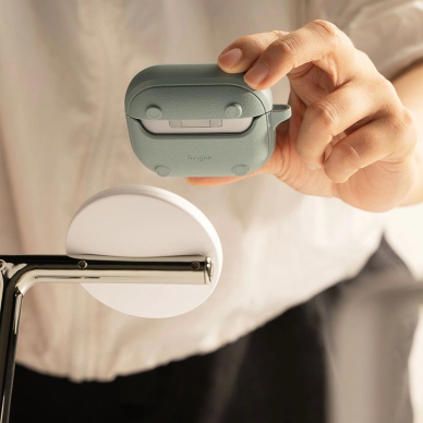 Ringke Onyx MagSafe dėklas skirtas Samsung Galaxy Buds 3 / 3 Pro - žalias 5