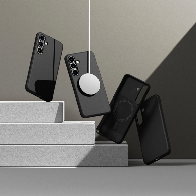 Ringke Onyx MagSafe Dėklas skirtas Samsung Galaxy S25 - Juodas 4