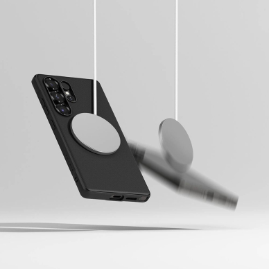Ringke Onyx MagSafe Dėklas skirtas Samsung Galaxy S25 Ultra - Juodas 6