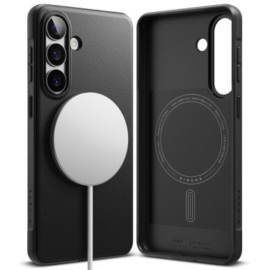 Samsung Galaxy S26 Ringke Onyx MagSafe dėklas – juodas 1 Samsung Galaxy S26 Ringke Onyx MagSafe dėklas – juodas 1