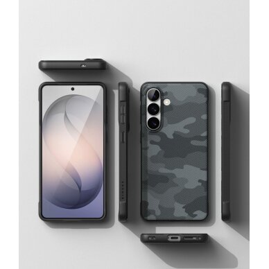 Samsung Galaxy S26 Ringke Onyx MagSafe dėklas – pilkas ir juodas 3 Samsung Galaxy S26 Ringke Onyx MagSafe dėklas – pilkas ir juodas 3