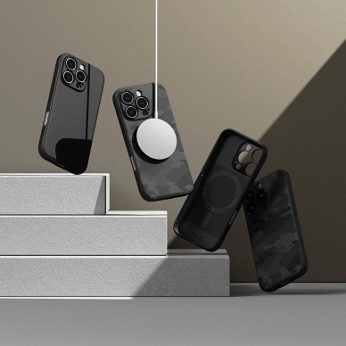 Ringke Onyx MagSafe iPhone 16 Pro Dėklas - Juodas 3