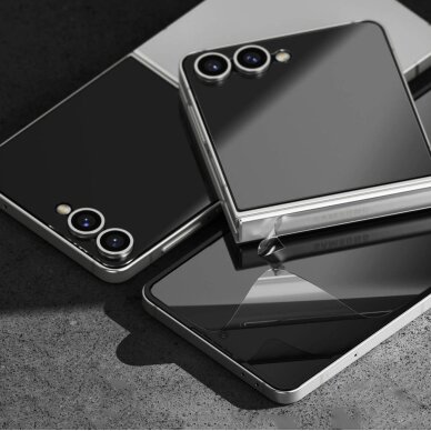 Samsung Galaxy Z Flip 7 Ringke Protector Pro 3in1 apsaugos rinkinys – skaidrus 2