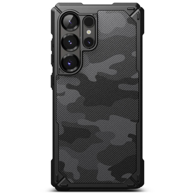 Ringke Sustiprintas Gear Dėklas skirtas Samsung Galaxy S25 Ultra - Juodas Camo 2