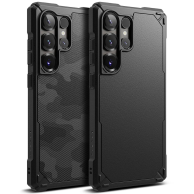 Ringke Sustiprintas Gear Dėklas skirtas Samsung Galaxy S25 Ultra - Juodas Camo 3