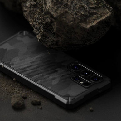 Ringke Sustiprintas Gear MagSafe Dėklas skirtas Samsung Galaxy S25 Ultra - Juodas Camo 6