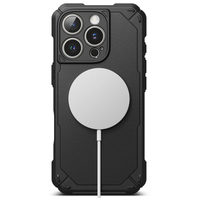 Ringke Sustiprintas Gear MagSafe iPhone 16 Pro Dėklas - Juodas 2