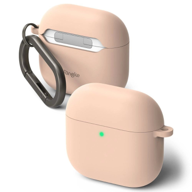 Ringke Silikoninis Dėklas skirtas Apple AirPods 4 - Rožinis 1