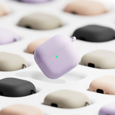 Ringke Silikoninis Dėklas skirtas Apple AirPods 4 - Rožinis 5