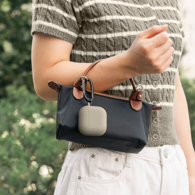 Ringke Silikoninis Dėklas skirtas Apple AirPods 4 - Rožinis 7
