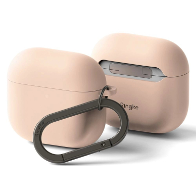 Ringke Silikoninis Dėklas skirtas Apple AirPods 4 - Rožinis