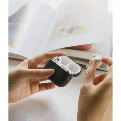 Ringke Silikoninis Dėklas skirtas Apple AirPods Pro 1 / 2 - Navy Mėlynas 11 Ringke Silikoninis Dėklas skirtas Apple AirPods Pro 1 / 2 - Navy Mėlynas 11
