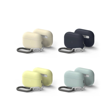 Ringke Silikoninis Dėklas skirtas Apple AirPods Pro 1 / 2 - Navy Mėlynas 2