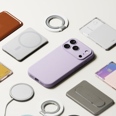 iPhone 17 Pro Max dėklas Ringke Silicone Magnetic su MagSafe – violetinis 8 iPhone 17 Pro Max dėklas Ringke Silicone Magnetic su MagSafe – violetinis 8
