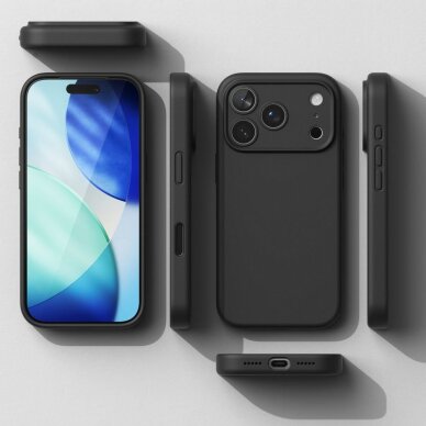 iPhone 17 Pro dėklas Ringke Silicone Magnetic su MagSafe – violetinis 6