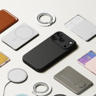 iPhone 17 Pro dėklas Ringke Silicone Magnetic su MagSafe – violetinis 8 iPhone 17 Pro dėklas Ringke Silicone Magnetic su MagSafe – violetinis 8