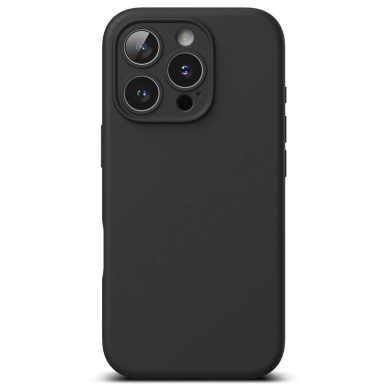 Ringke Silikoninis MagSafe Dėklas skirtas iPhone 16 Pro max - Juodas 2