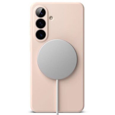 Samsung Galaxy S26 Ringke Silicone MagSafe dėklas – rožinis 3