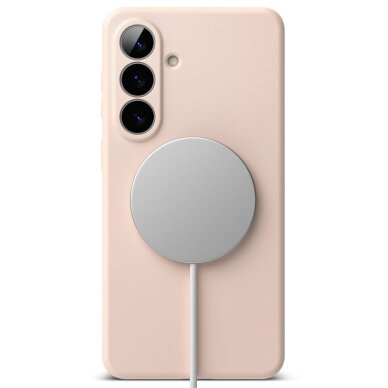 Samsung Galaxy S26+ Ringke Silicone MagSafe dėklas – rožinis 3