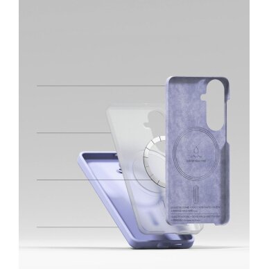 Samsung Galaxy S26 Ringke Silicone MagSafe dėklas – violetinis 5 Samsung Galaxy S26 Ringke Silicone MagSafe dėklas – violetinis 5