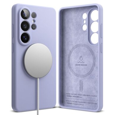 Samsung Galaxy S26 Ultra Ringke Silicone MagSafe dėklas – violetinis 1