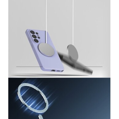 Samsung Galaxy S26 Ultra Ringke Silicone MagSafe dėklas – violetinis 6