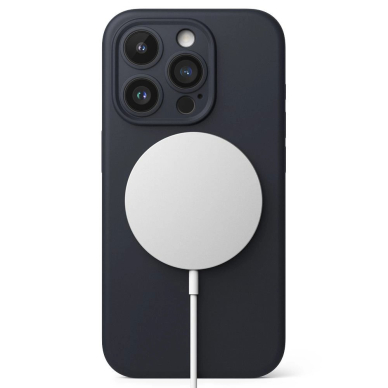 Ringke Silikoninis MagSafe iPhone 15 Pro Dėklas - Navy Mėlynas 2