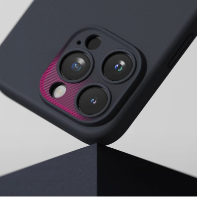 Ringke Silikoninis MagSafe iPhone 15 Pro Dėklas - Navy Mėlynas 6