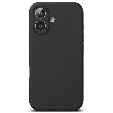 Ringke Silikoninis MagSafe iPhone 16 Dėklas - Juodas 2