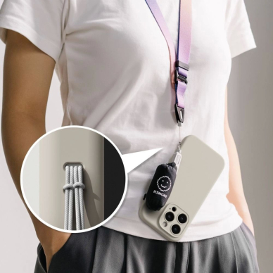 Ringke Silicone MagSafe dėklas iPhone 16 Pro - smėlio 7