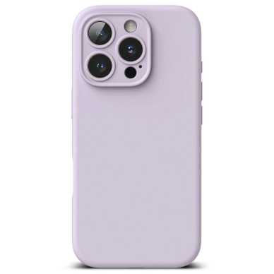 Ringke Silikoninis MagSafe iPhone 16 Pro Dėklas - Violetinis 2