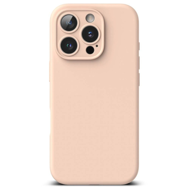 Ringke Silikoninis MagSafe iPhone 16 Pro Max Dėklas - Rožinis 2