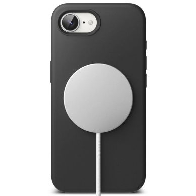 Ringke Silikoninis Magsafe iPhone 16e Dėklas - Juodas 3