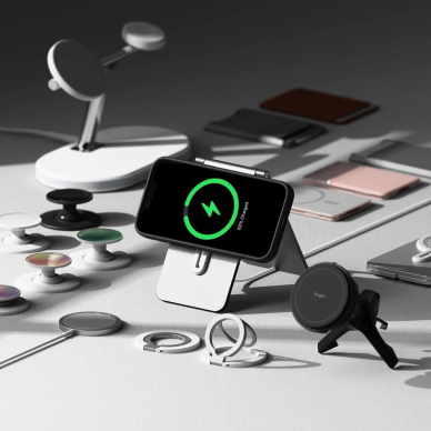 Ringke Silikoninis Magsafe iPhone 16e Dėklas - Juodas 5