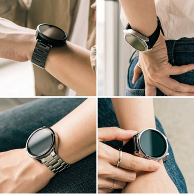 Ringke Slim 2-pack Dėklas skirtas Samsung Galaxy Watch 6 Classic 43mm - Juodas and Permatomas 9