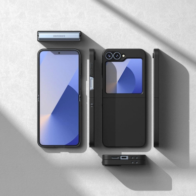 Ringke Slim dėklas skirtas Samsung Galaxy Z flip 6 - juodas 5