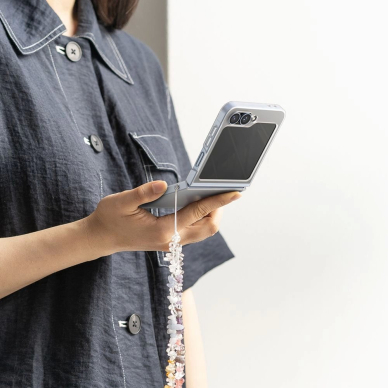 Ringke Slim dėklas skirtas Samsung Galaxy Z flip 6 - juodas 6