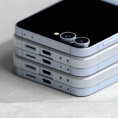 Ringke Slim dėklas skirtas Samsung Galaxy Z flip 6 - permatomas matinis 4