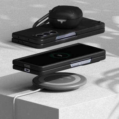 Ringke Slim Dėklas skirtas Samsung Galaxy Z Fold 5 - Juodas 6
