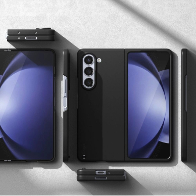 Ringke Slim Dėklas skirtas Samsung Galaxy Z Fold 5 - Juodas 8