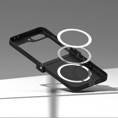 Ringke Slim Hinge MagSafe dėklas skirtas Samsung Galaxy Z flip 6 - permatomas matinis 8