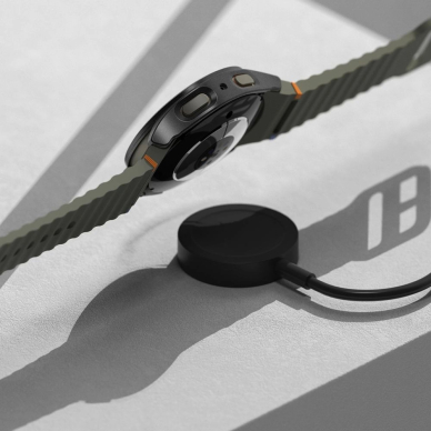 Ringke Slim & Tempered Glass Dėklas + Glass Set skirtas Samsung Galaxy Watch 7 44mm - Juodas 4